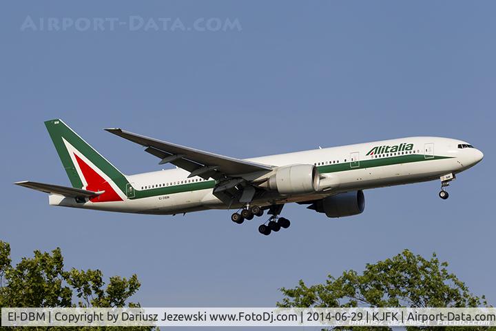 EI-DBM, 2003 Boeing 777-243/ER C/N 32782, Boeing 777-243/ER - Alitalia  C/N 32782, EI-DBM
