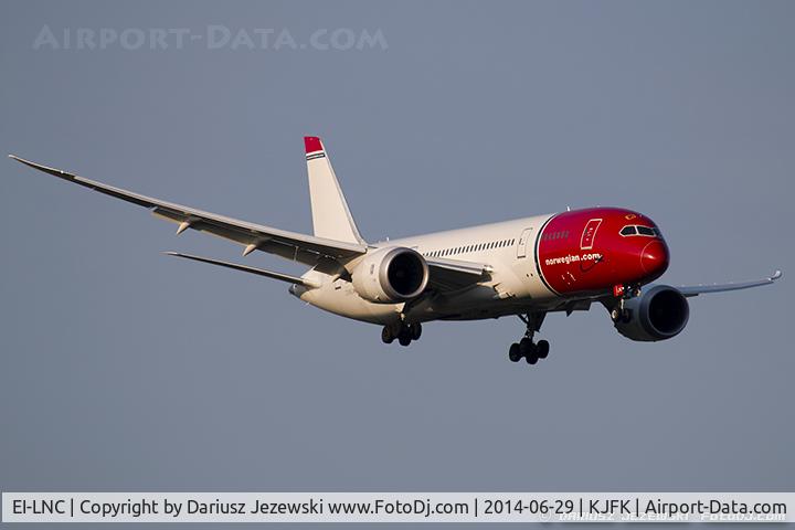 EI-LNC, 2013 Boeing 787-8 Dreamliner C/N 34795, Boeing 787-8 Dreamliner - Norwegian Air Shuttle  C/N 34795, EI-LNC