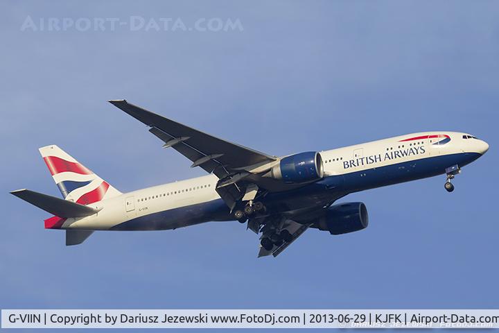 G-VIIN, 1998 Boeing 777-236 C/N 29319, Boeing 777-236/ER - British Airways  C/N 29319, G-VIIN