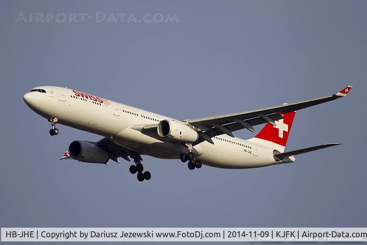 HB-JHE, 2009 Airbus A330-343 C/N 1084, Airbus A330-343 - Swiss International Air Lines  C/N 1084, HB-JHE