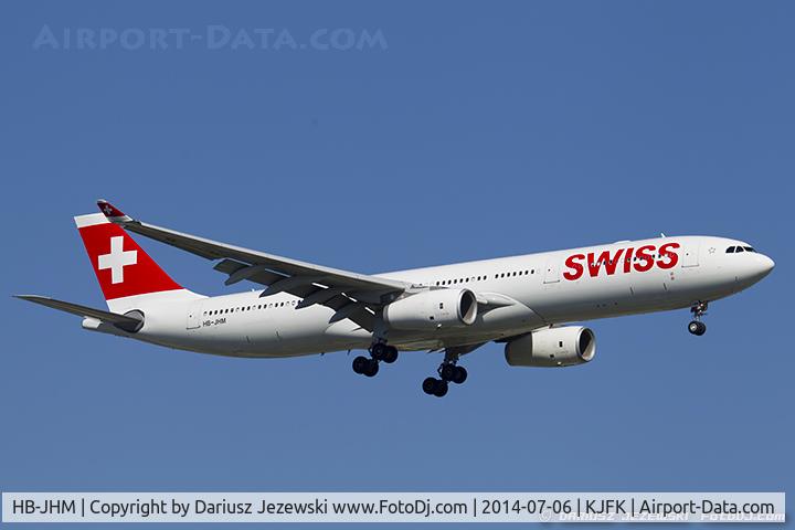 HB-JHM, 2012 Airbus A330-343X C/N 1355, Airbus A330-343 - Swiss International Air Lines  C/N 1355, HB-JHM