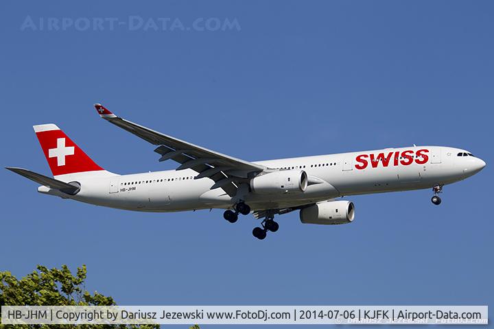 HB-JHM, 2012 Airbus A330-343X C/N 1355, Airbus A330-343 - Swiss International Air Lines  C/N 1355, HB-JHM