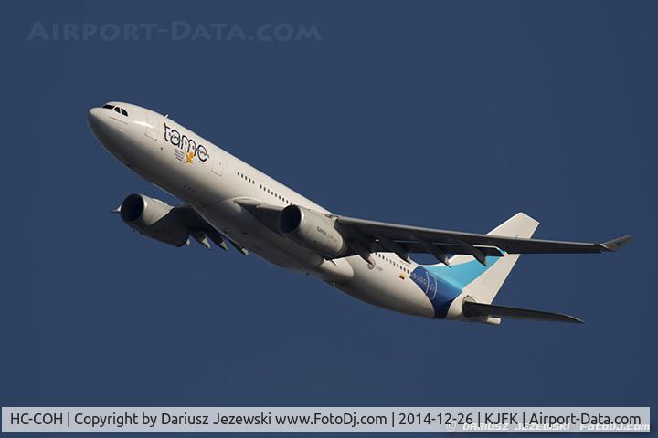 HC-COH, 2000 Airbus A330-243 C/N 348, Airbus A330-243 - Ecuador - TAME  C/N 348, HC-COH