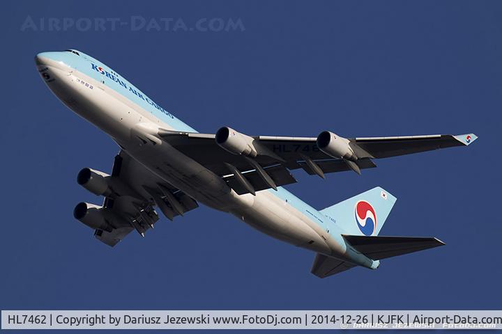 HL7462, 1997 Boeing 747-4B5F/SCD C/N 26406, Boeing 747-4B5F/SCD - Korean Air Cargo  C/N 26406, HL7462