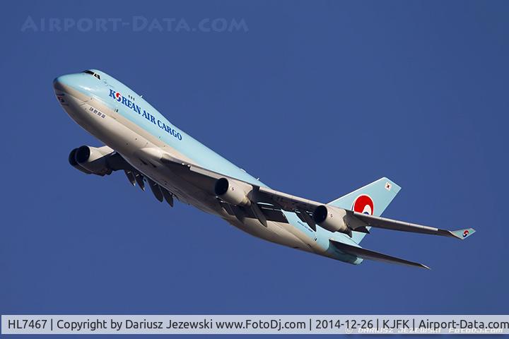 HL7467, 2001 Boeing 747-4B5F/SCD C/N 27073, Boeing 747-4B5F/SCD - Korean Air Cargo  C/N 27073, HL7467