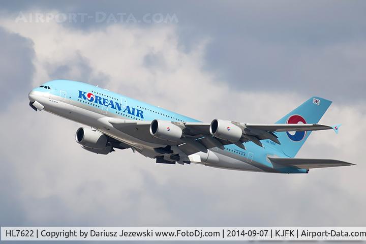 HL7622, 2013 Airbus A380-861 C/N 128, Airbus A380-861 - Korean Air  C/N 128, HL7622