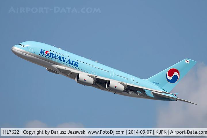 HL7622, 2013 Airbus A380-861 C/N 128, Airbus A380-861 - Korean Air  C/N 128, HL7622