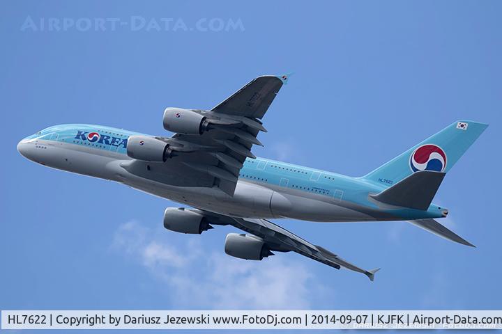HL7622, 2013 Airbus A380-861 C/N 128, Airbus A380-861 - Korean Air  C/N 128, HL7622