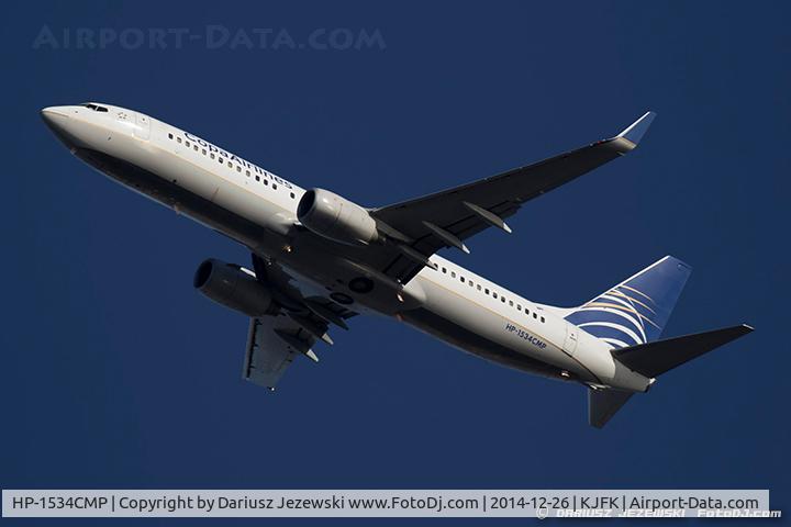 HP-1534CMP, 2008 Boeing 737-8V3 C/N 35125, Boeing 737-8V3 - Copa Airlines  C/N 35125, HP-1534CMP