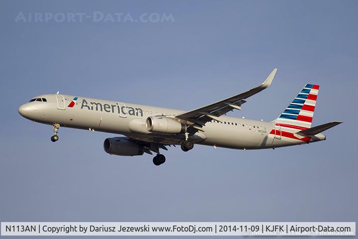 N113AN, 2014 Airbus A321-231 C/N 6020, Airbus A321-231 - American Airlines  C/N 6020, N113AN
