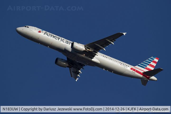N183UW, 2001 Airbus A321-211 C/N 1539, Airbus A321-211 - American Airlines  C/N 1539, N183UW