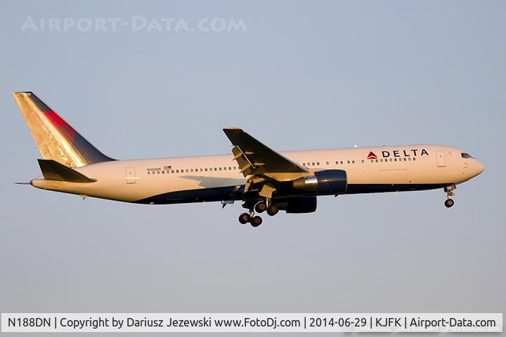 N188DN, 1996 Boeing 767-332 C/N 27583, Boeing 767-332/ER - Delta Air Lines  C/N 27583, N188DN