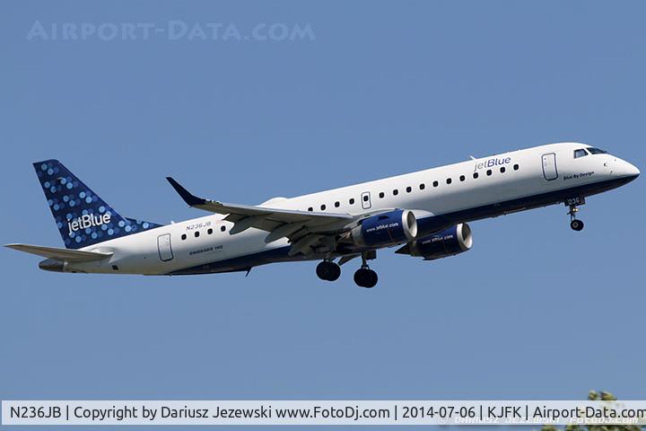 N236JB, 2006 Embraer 190AR (ERJ-190-100IGW) C/N 19000035, Embraer 190AR (ERJ-190-100IGW) 