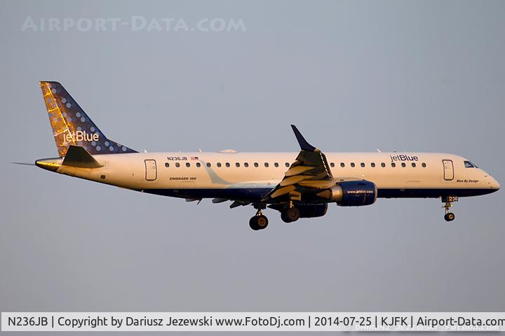 N236JB, 2006 Embraer 190AR (ERJ-190-100IGW) C/N 19000035, Embraer 190AR (ERJ-190-100IGW) 