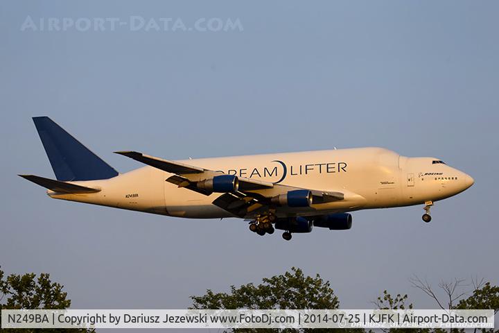 N249BA, 1989 Boeing 747-409LCF C/N 24309, Boeing 747-409(LCF) Dreamlifter - Atlas Air  C/N 24309, N249BA