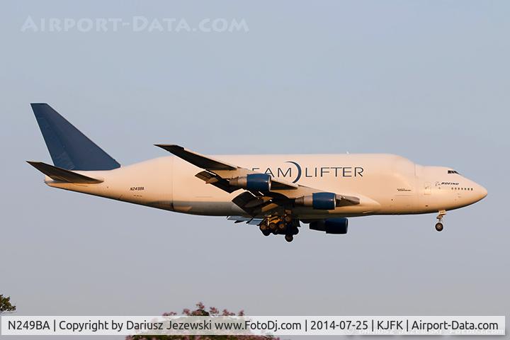 N249BA, 1989 Boeing 747-409LCF C/N 24309, Boeing 747-409(LCF) Dreamlifter - Atlas Air  C/N 24309, N249BA