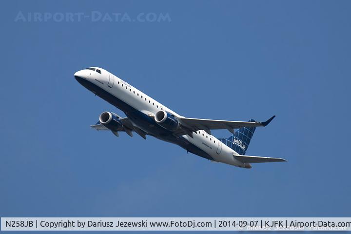 N258JB, 2006 Embraer 190AR (ERJ-190-100IGW) C/N 19000047, Embraer 190AR (ERJ-190-100IGW) 