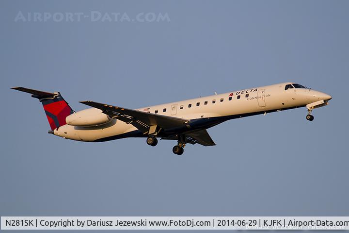 N281SK, 2001 Embraer ERJ-145LR (EMB-145LR) C/N 145391, Embraer ERJ-145LR (EMB-145LR) - Delta Connection (Shuttle America)   C/N 145391, N281SK