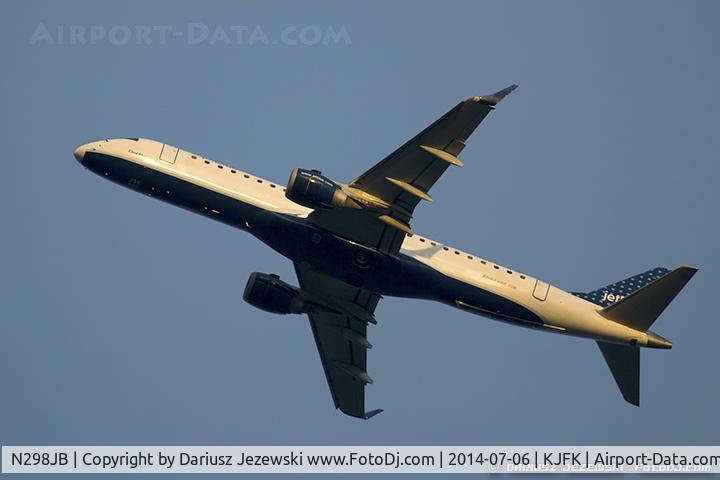 N298JB, 2009 Embraer 190AR (ERJ-190-100IGW) C/N 19000249, Embraer 190AR (ERJ-190-100IGW) 