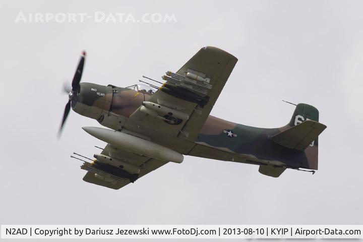 N2AD, 1947 Douglas AD-1 Skyraider C/N 09257/2085, Douglas AD-1 Skyraider 