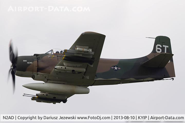 N2AD, 1947 Douglas AD-1 Skyraider C/N 09257/2085, Douglas AD-1 Skyraider 