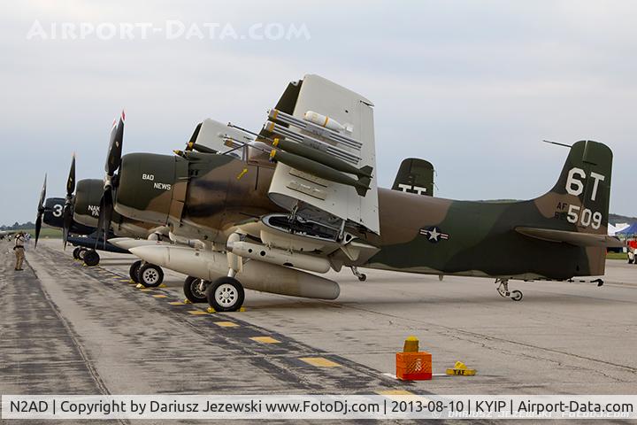 N2AD, 1947 Douglas AD-1 Skyraider C/N 09257/2085, Douglas AD-1 Skyraider 