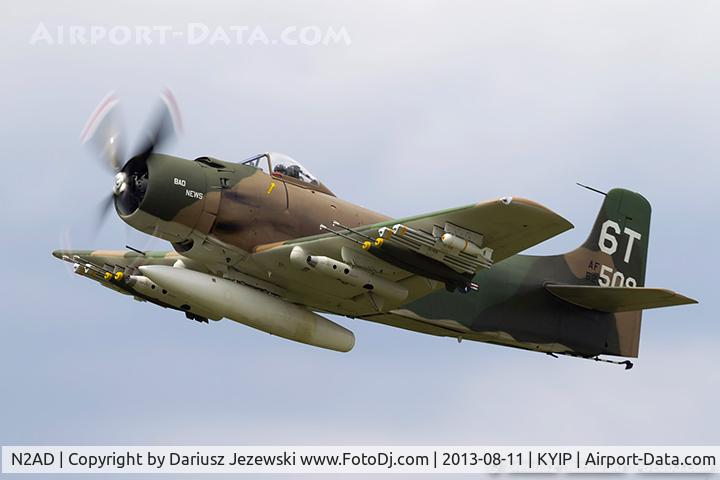 N2AD, 1947 Douglas AD-1 Skyraider C/N 09257/2085, Douglas AD-1 Skyraider 