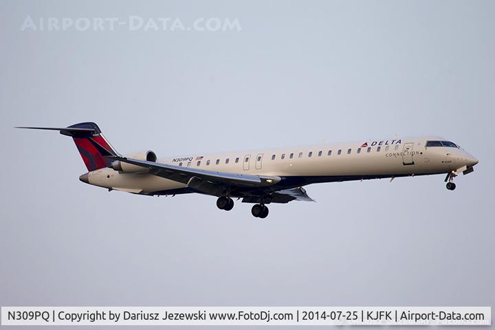 N309PQ, 2014 Bombardier CRJ-900LR (CL-600-2D24) C/N 15309, Bombardier CRJ-900 - Delta Connection (Endeavor Air)  C/N 15309, N309PQ
