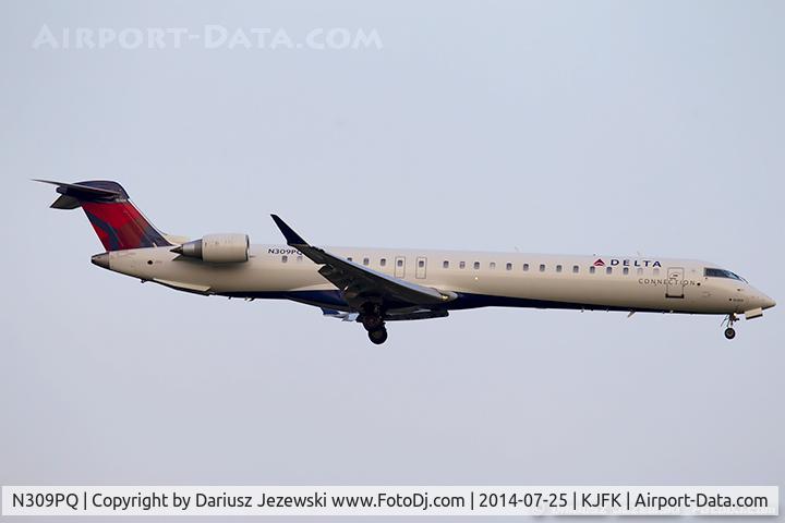 N309PQ, 2014 Bombardier CRJ-900LR (CL-600-2D24) C/N 15309, Bombardier CRJ-900 - Delta Connection (Endeavor Air)  C/N 15309, N309PQ