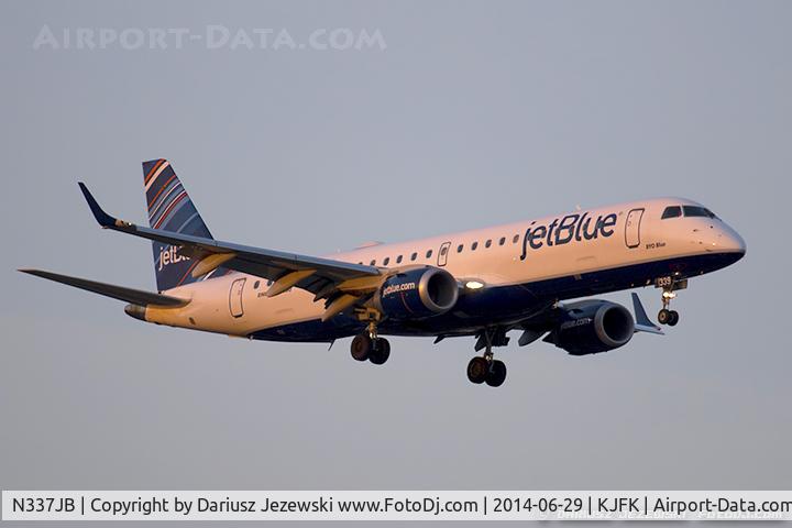 N337JB, Embraer ERJ-190-100 IGW 190AR C/N 19000473, Embraer 190AR (ERJ-190-100IGW) 