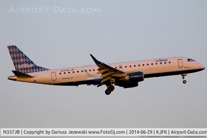 N337JB, Embraer ERJ-190-100 IGW 190AR C/N 19000473, Embraer 190AR (ERJ-190-100IGW) 