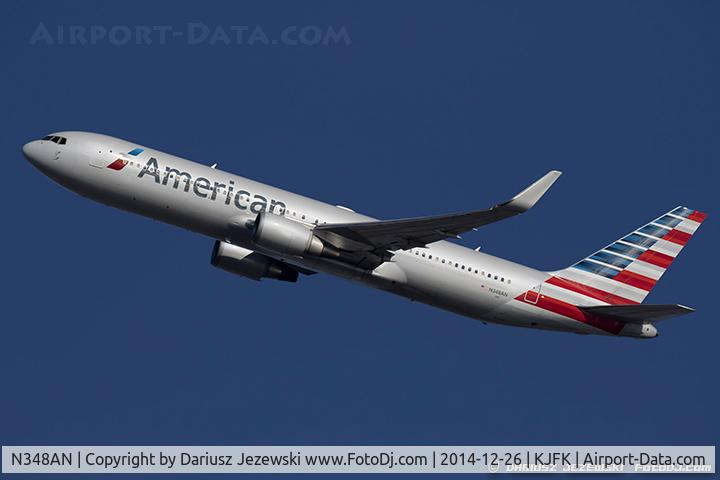 N348AN, 2003 Boeing 767-323/ER C/N 33087, Boeing 767-323/ER - American Airlines  C/N 33087, N348AN