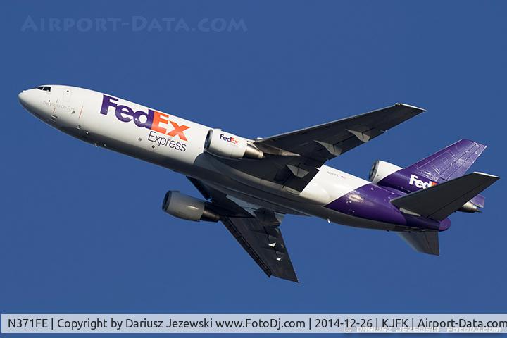 N371FE, 1972 McDonnell Douglas MD-10-10F C/N 46609, McDonnell Douglas (Boeing) MD-10-10F - FedEx - Federal Express  C/N 46609, N371FE