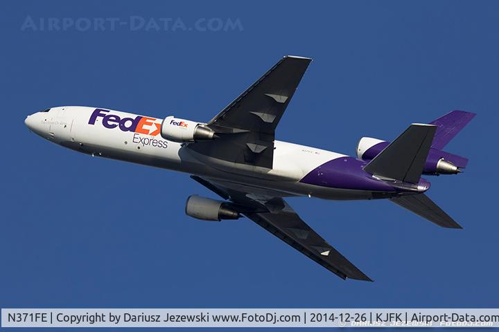 N371FE, 1972 McDonnell Douglas MD-10-10F C/N 46609, McDonnell Douglas (Boeing) MD-10-10F - FedEx - Federal Express  C/N 46609, N371FE