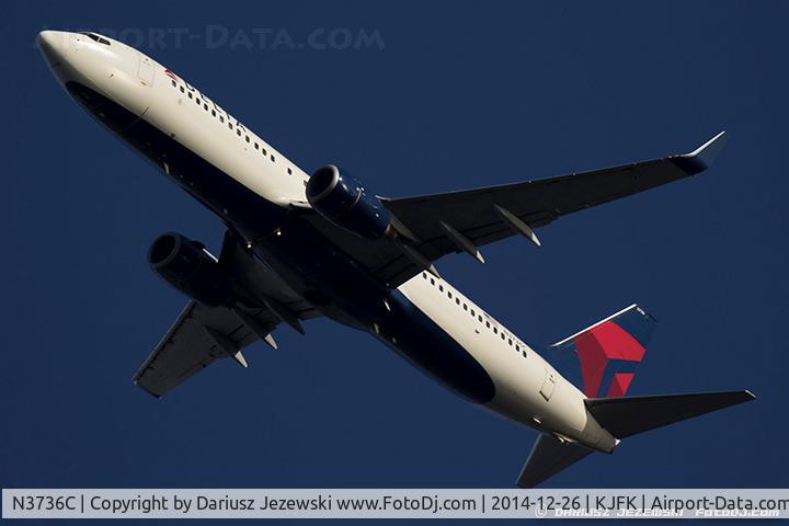 N3736C, 2000 Boeing 737-832 C/N 30540, Boeing 737-832 - Delta Air Lines  C/N 30540, N3736C