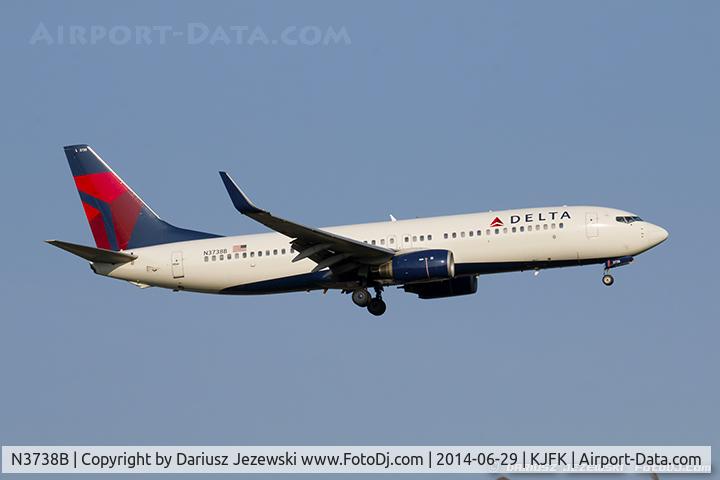 N3738B, 2000 Boeing 737-832 C/N 30382, Boeing 737-832 - Delta Air Lines  C/N 30382, N3738B