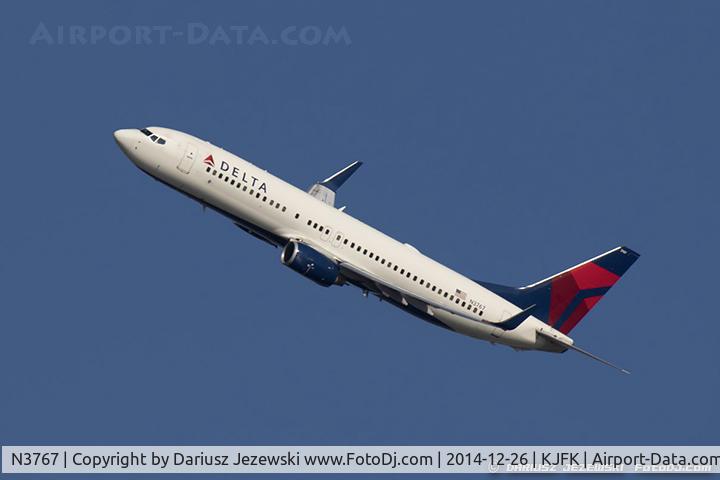 N3767, 2001 Boeing 737-832 C/N 30821, Boeing 737-832 - Delta Air Lines  C/N 30821, N3767