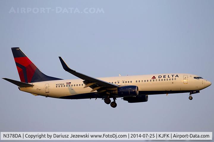 N378DA, 1999 Boeing 737-832 C/N 30265, Boeing 737-832 - Delta Air Lines  C/N 30265, N378DA