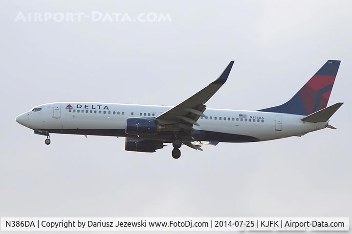N386DA, 1999 Boeing 737-832 C/N 30373, Boeing 737-832 - Delta Air Lines  C/N 30373, N386DA
