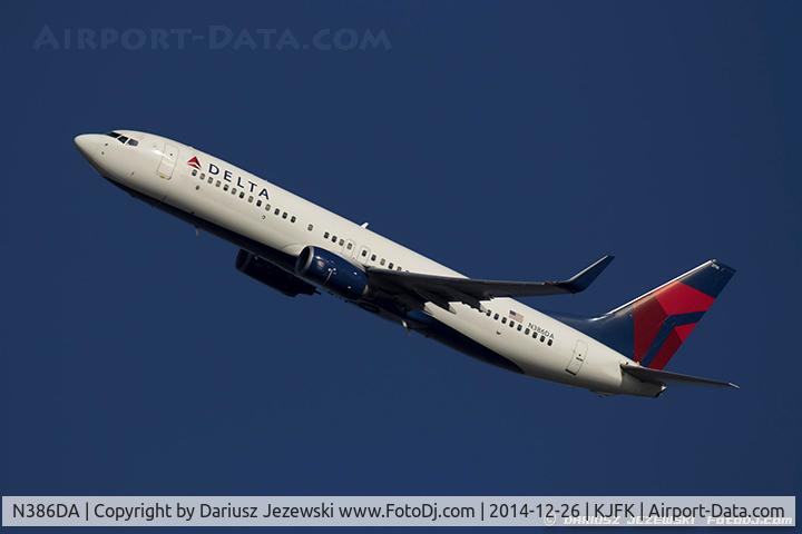 N386DA, 1999 Boeing 737-832 C/N 30373, Boeing 737-832 - Delta Air Lines  C/N 30373, N386DA