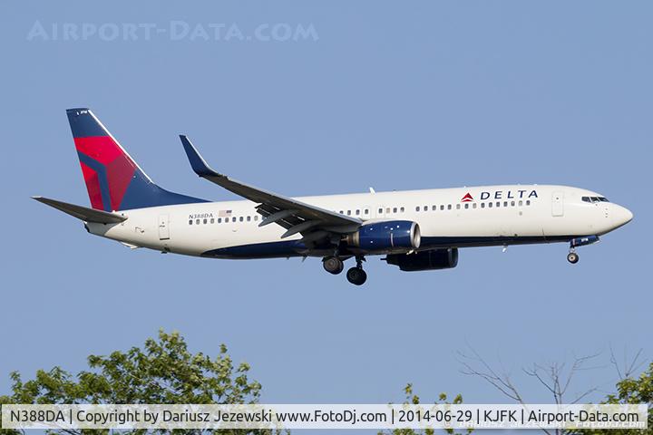 N388DA, 2000 Boeing 737-832 C/N 30375, Boeing 737-832 - Delta Air Lines  C/N 30375, N388DA