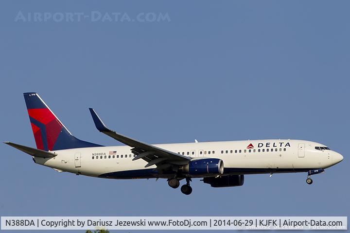 N388DA, 2000 Boeing 737-832 C/N 30375, Boeing 737-832 - Delta Air Lines  C/N 30375, N388DA