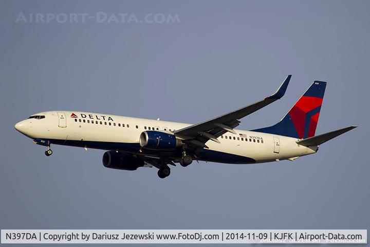 N397DA, 2000 Boeing 737-832 C/N 30537, Boeing 737-832 - Delta Air Lines  C/N 30537, N397DA