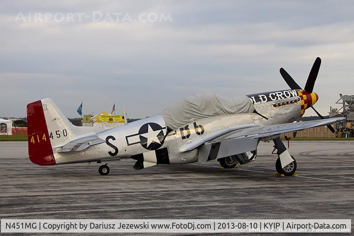 N451MG, 1944 North American P-51D Mustang C/N 44-74774, North American P-51D Mustang 