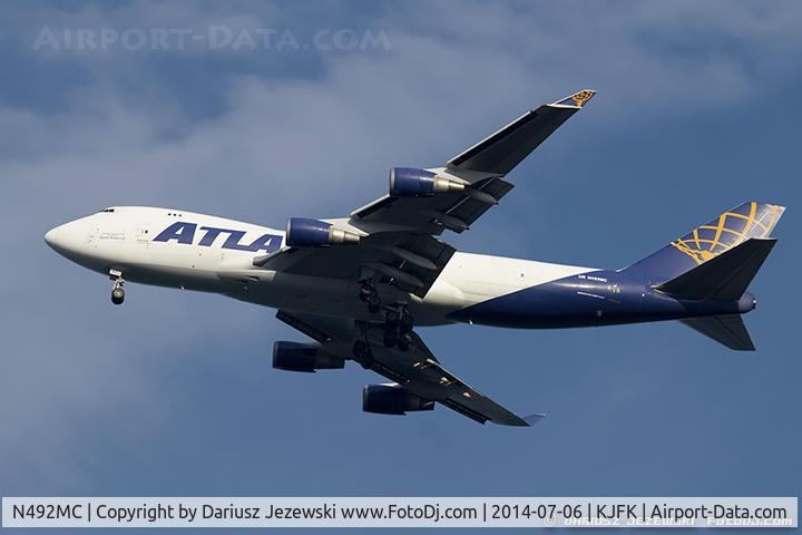 N492MC, 1998 Boeing 747-47UF C/N 29253, Boeing 747-47UF/SCD - Atlas Air  C/N 29253, N492MC