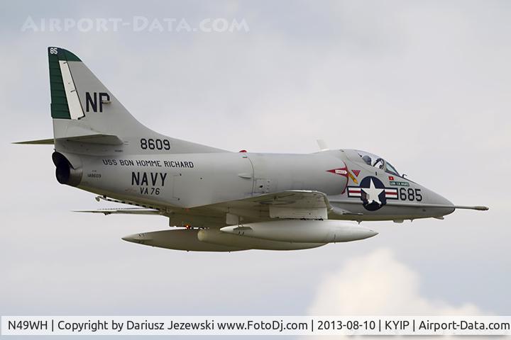 N49WH, 1959 Douglas A-4B Skyhawk C/N 11366, Douglas A-4B Skyhawk  C/N 11366, N49WH