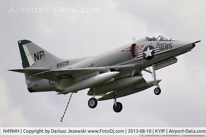 N49WH, 1959 Douglas A-4B Skyhawk C/N 11366, Douglas A-4B Skyhawk  C/N 11366, N49WH