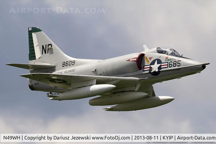 N49WH, 1959 Douglas A-4B Skyhawk C/N 11366, Douglas A-4B Skyhawk  C/N 11366, N49WH
