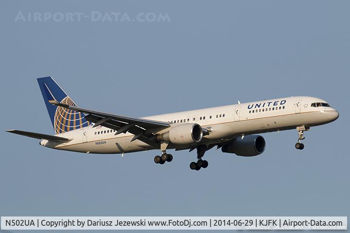 N502UA, 1989 Boeing 757-222 C/N 24623, Boeing 757-222 - United Airlines  C/N 24623, N502UA