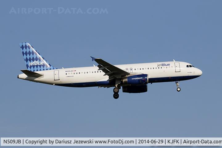N509JB, 2000 Airbus A320-232 C/N 1270, Airbus A320-232 